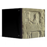 Relief depicting a flower and vegetable seller binders