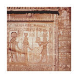 Relief depicting a pharaoh gallery wrap canvas