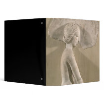 Relief depicting a woman in profile binder