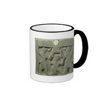 Relief depicting Gilgamesh between two Mug