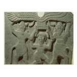 Relief depicting Gilgamesh between two Post Card