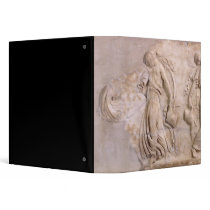 Relief depicting maenads dancing, from Tunisia 3 Ring Binders