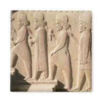 Relief depicting Median guards from stairs Magnets
