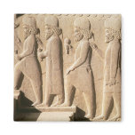 Relief depicting Median guards from stairs Magnets