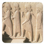 Relief depicting Median guards from stairs Stickers