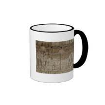Relief depicting Seti I  making an offering Coffee Mug