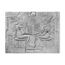 Relief depicting the Aten giving life Post Card