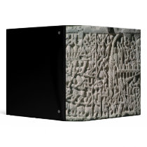 Relief depicting the Siege of Carcassonne 3 Ring Binder