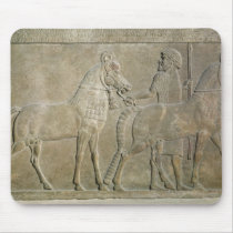 Relief depicting the tributaries of Sargon II Mousepad