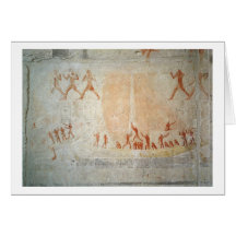 Relief from the Mastaba of Akhethotep depicting bo Cards