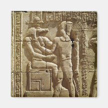 Relief of Sobek and Ptolemy VI Philometor Magnet