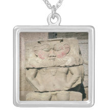 Relief of the Egyptian household god, Bes Pendants