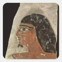 Relief of the head of a man stickers