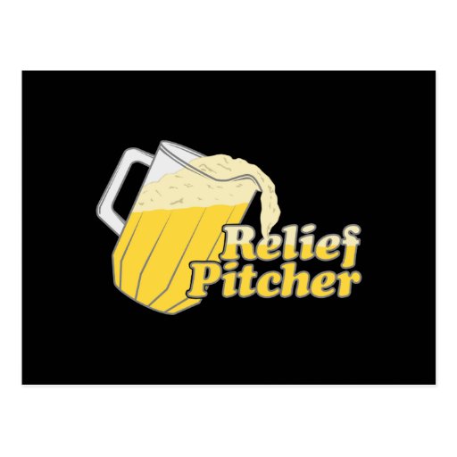 relief_pitcher_beer_baseball_post_card-r