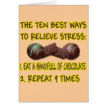 RELIEVE STRESS GREETING CARDS