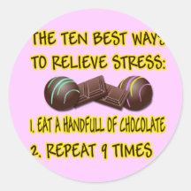RELIEVE STRESS STICKERS