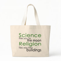 Religion and Science Tote Bag