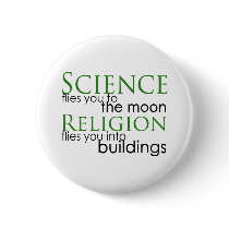 Religion and Science Buttons