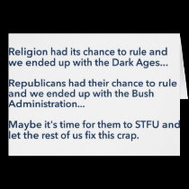 Religion and the Bush Administration cards