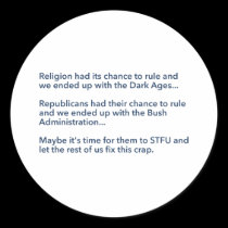 Religion and the Bush Administration stickers