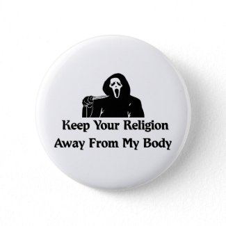 Religion Away From My Body button