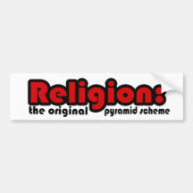 Funny Atheist Bumper Stickers, Funny Atheist Bumper Sticker Designs