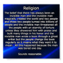 religion explained posters