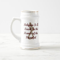 Religion Is A Leash mugs