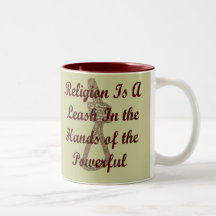 Religion Is A Leash Mug