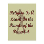 Religion Is A Leash Post Cards