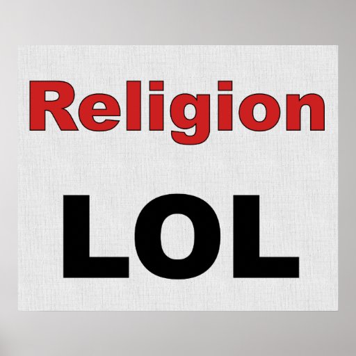 Religion LOL Print