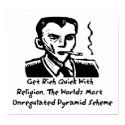 Religion Pyramid Scheme posters by godless_heathen Religion Pyramid Scheme posters