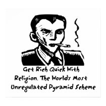 Religion Pyramid Scheme posters by godless_heathen Religion Pyramid Scheme posters