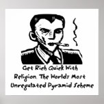 Religion Pyramid Scheme Print