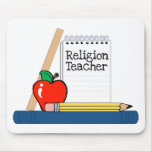 Religion Teacher (Notebook) Mouse Pad