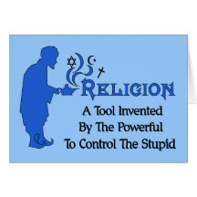 Religion Tool Greeting Card