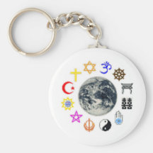 RELIGIONS of the WORLD Keychains