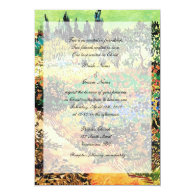 Religion's wedding invitation card