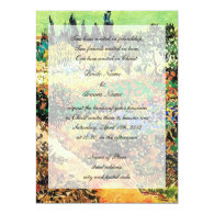 Religion's wedding invitation custom invitation