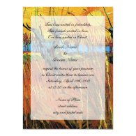 Religions wedding. Willows at Sunset Custom Invites