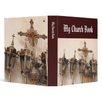 Religious artifacts vinyl binder