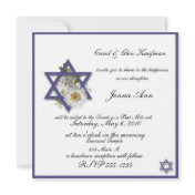 Religious, Bat Mitzvah, Mitzvah Invitation