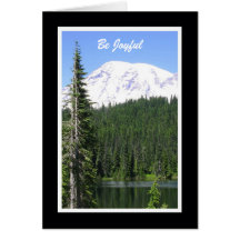 Religious Birthday Card -- Be Joyful