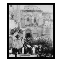 Religious Ceremony in Jerusalem 1880 posters