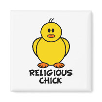 Religious Chick magnets by chicktshirts8 Religious Chick magnets