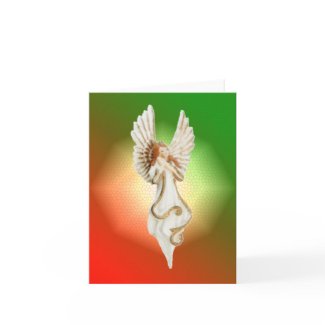 Religious Christmas Angel Cards card