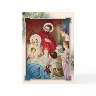Religious Christmas Card