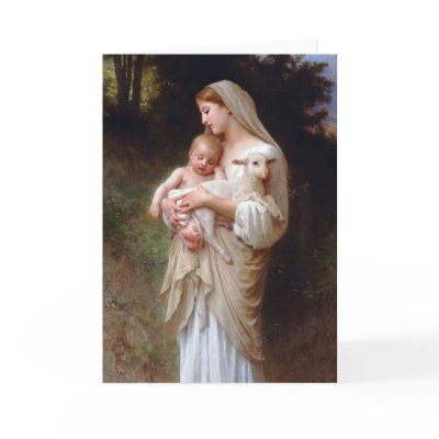 Religious Christmas card