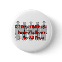 Religious Crazies Pinback Button