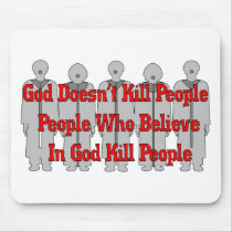 Religious Crazies mousepads